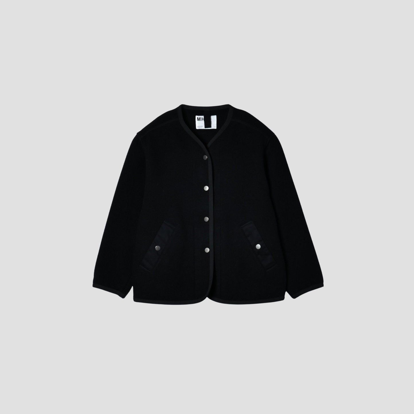 SOFT WOOL FLEECE BLOUSON