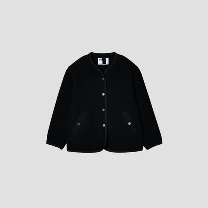 SOFT WOOL FLEECE BLOUSON