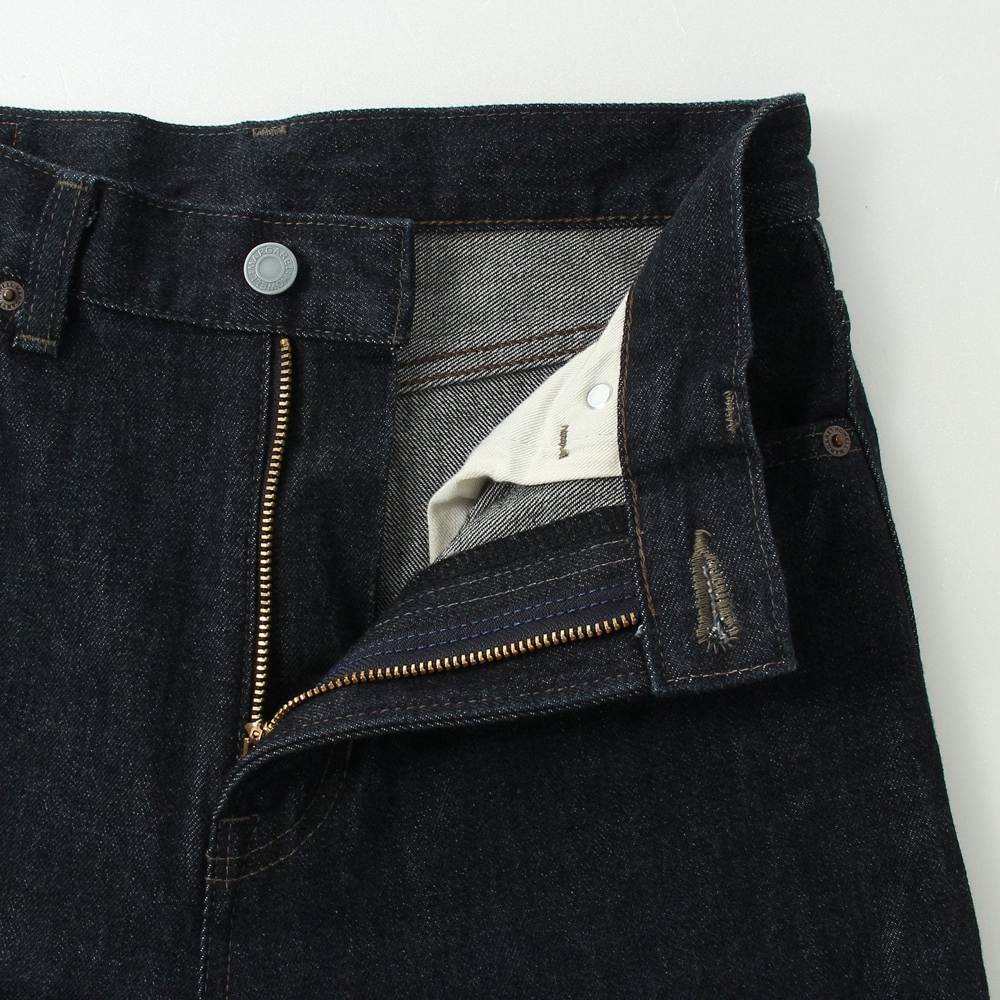 ORGANIC COTTON DENIM TROUSERS