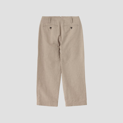 COTTON LINEN TROUSERS