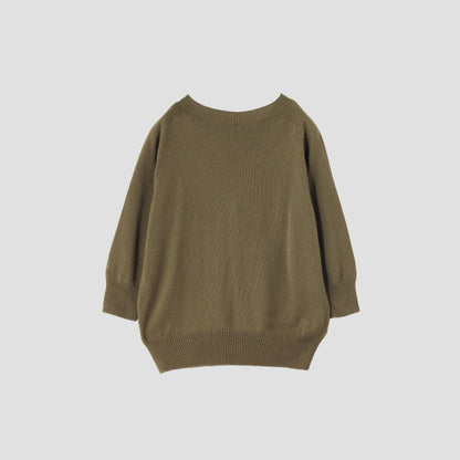 WOOL COTTON KNIT