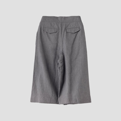 LINEN MELANGE TROUSERS