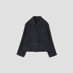 LINEN COTTON TWILL JACKET