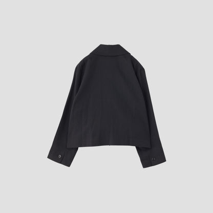 LINEN COTTON TWILL JACKET