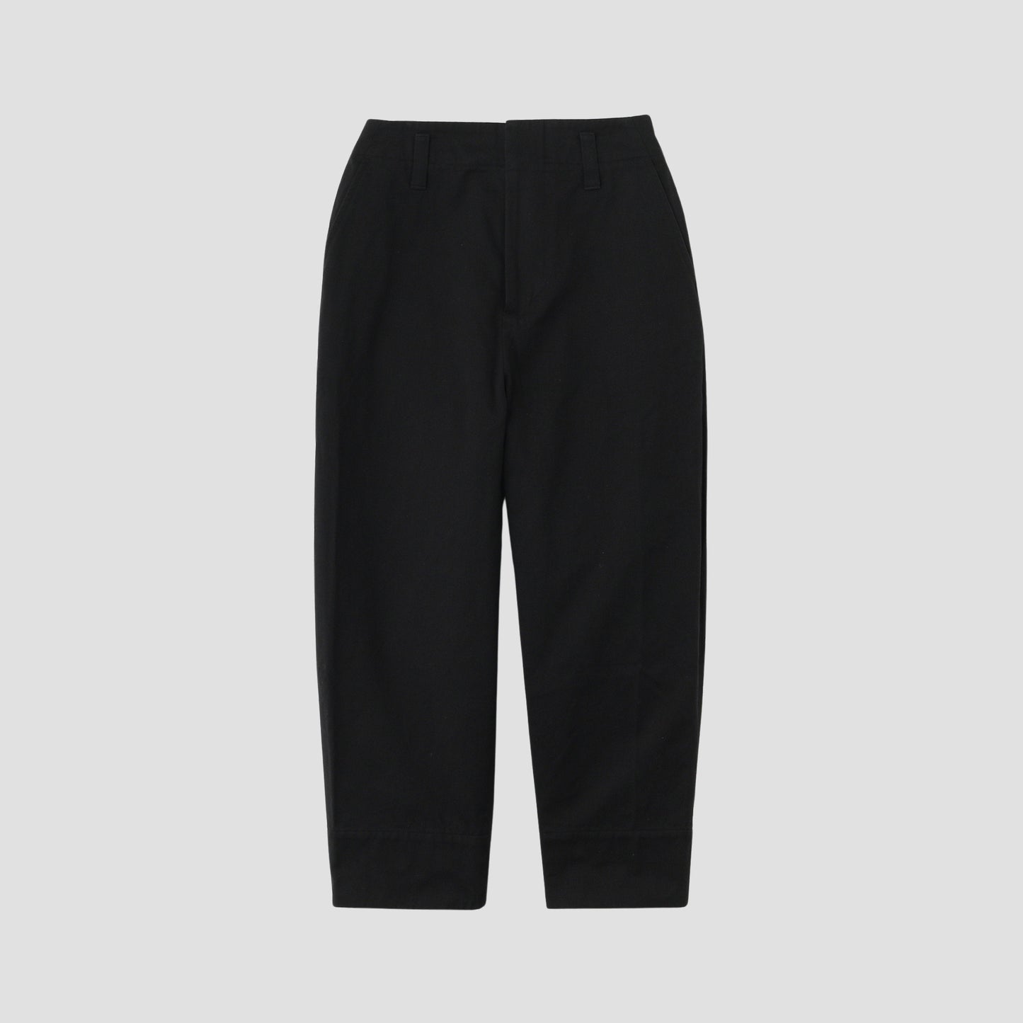 ORGANIC COTTON TWILL TROUSERS