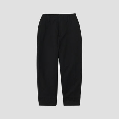 ORGANIC COTTON TWILL TROUSERS