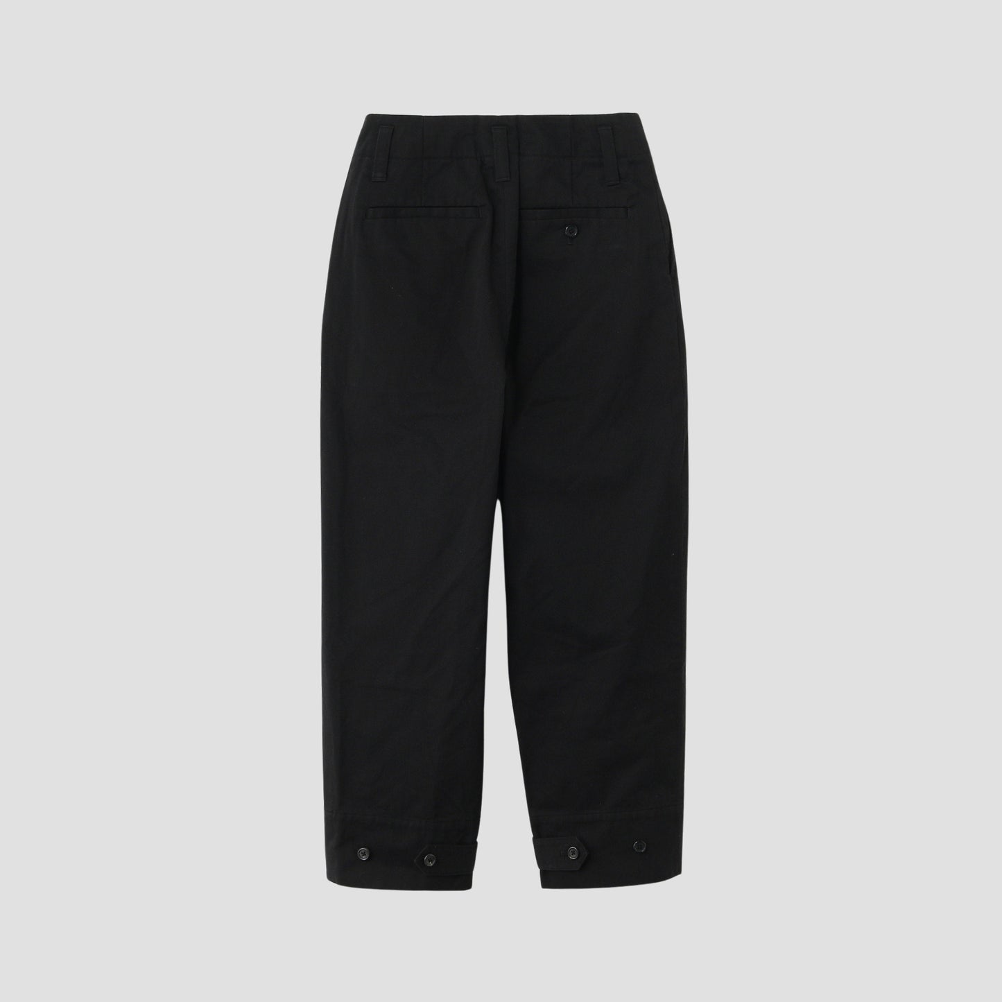 ORGANIC COTTON TWILL TROUSERS