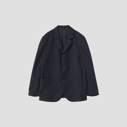 SUPERFINE HOPSACK WOOL JACKET
