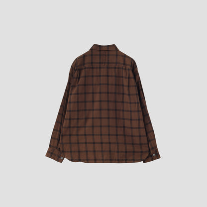 LARGE CHECK COTTON SHIRT