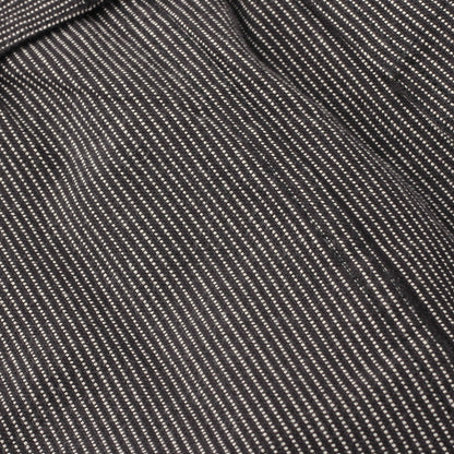 WORKWEAR STRIPE COTTON LINEN SKIRT