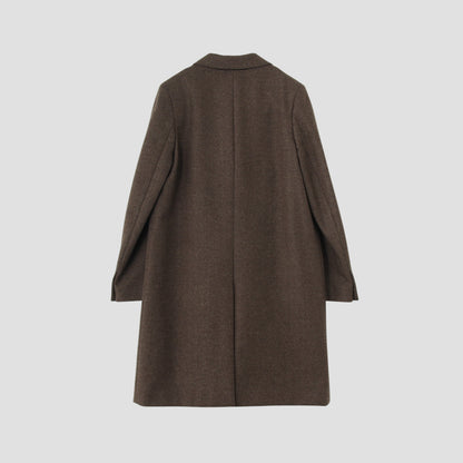 SOFT HERRINGBONE COAT