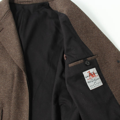 SOFT HERRINGBONE COAT