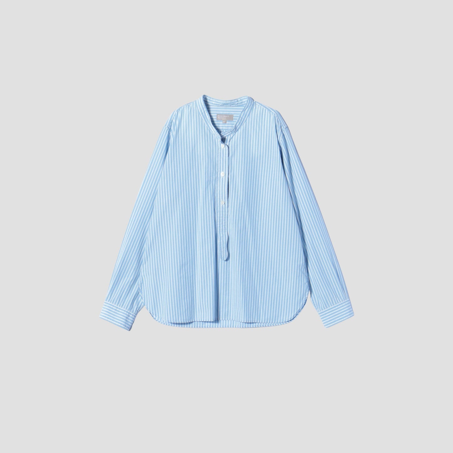 BLUE STRIPE COTTON SHIRT