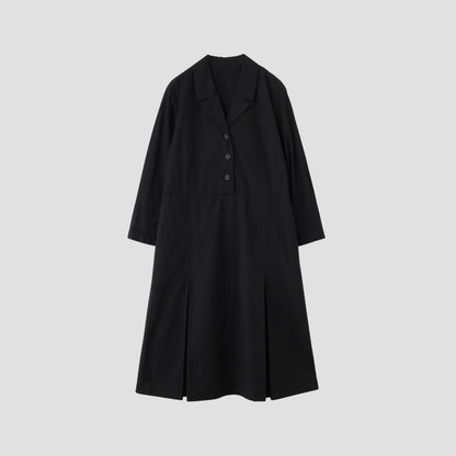 COTTON TWILL DRESS