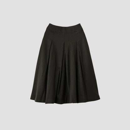 FINE WOOL FLANNEL SKIRT
