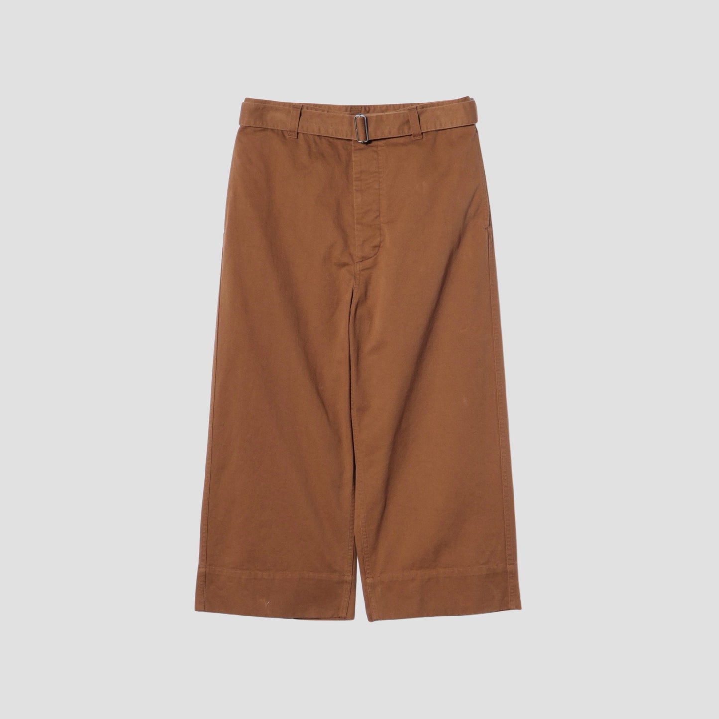 WASHED COTTON DRILL TROUSERS