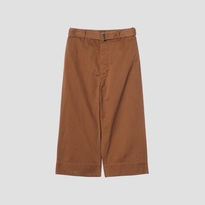 WASHED COTTON DRILL TROUSERS