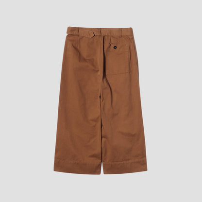 WASHED COTTON DRILL TROUSERS