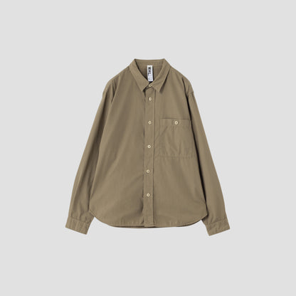 GARMENT DYE BASIC POPLIN(ｵﾝﾗｲﾝｽﾄｱ限定) SHIRT