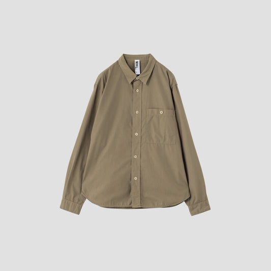 GARMENT DYE BASIC POPLIN(ｵﾝﾗｲﾝｽﾄｱ限定) SHIRT