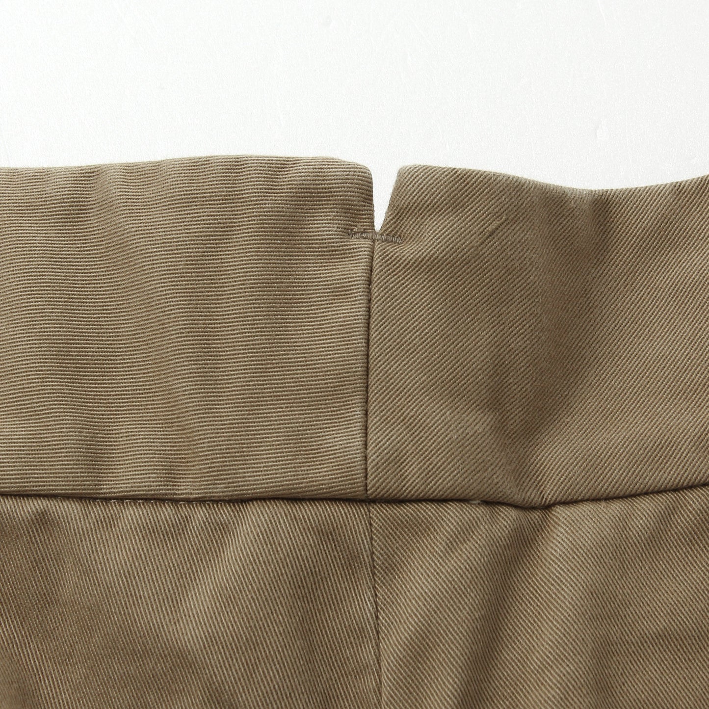 COTTON TWILL TROUSERS