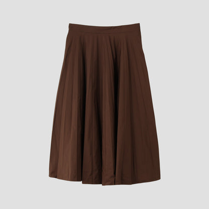 PLAIN WEAVE BLEND SKIRT