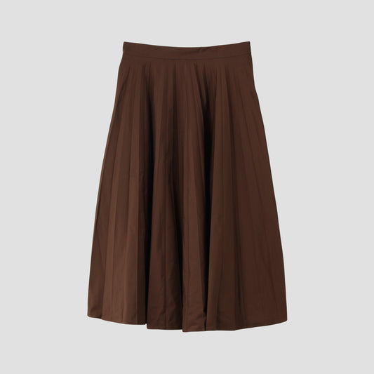 PLAIN WEAVE BLEND SKIRT