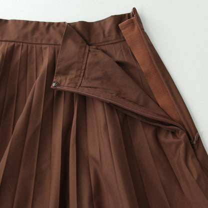 PLAIN WEAVE BLEND SKIRT