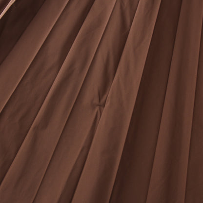 PLAIN WEAVE BLEND SKIRT