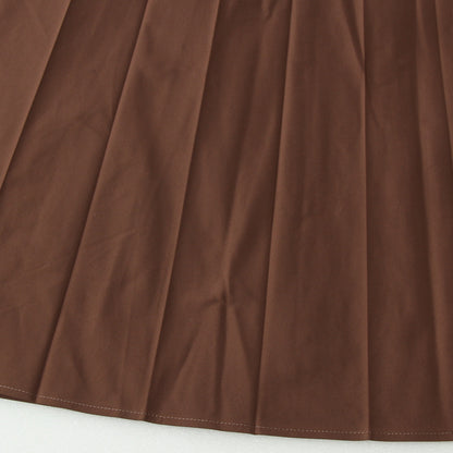 PLAIN WEAVE BLEND SKIRT