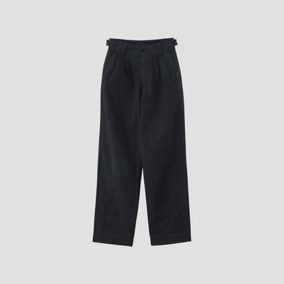 GARMENT DYE LIGHTWEIGHT PLAINWEAVE TROUSERS