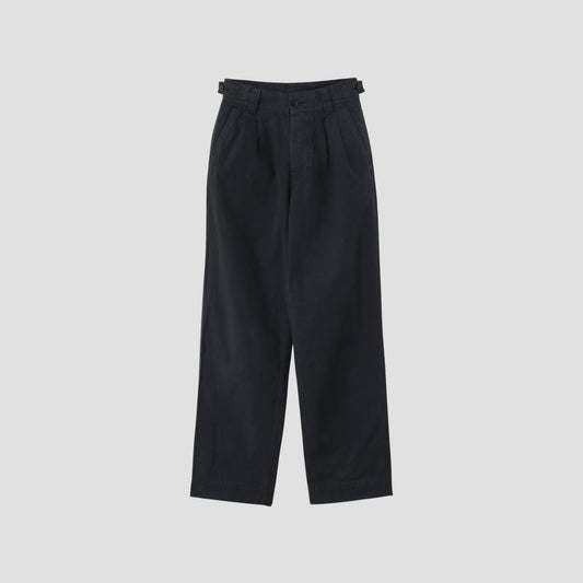 GARMENT DYE LIGHTWEIGHT PLAINWEAVE TROUSERS