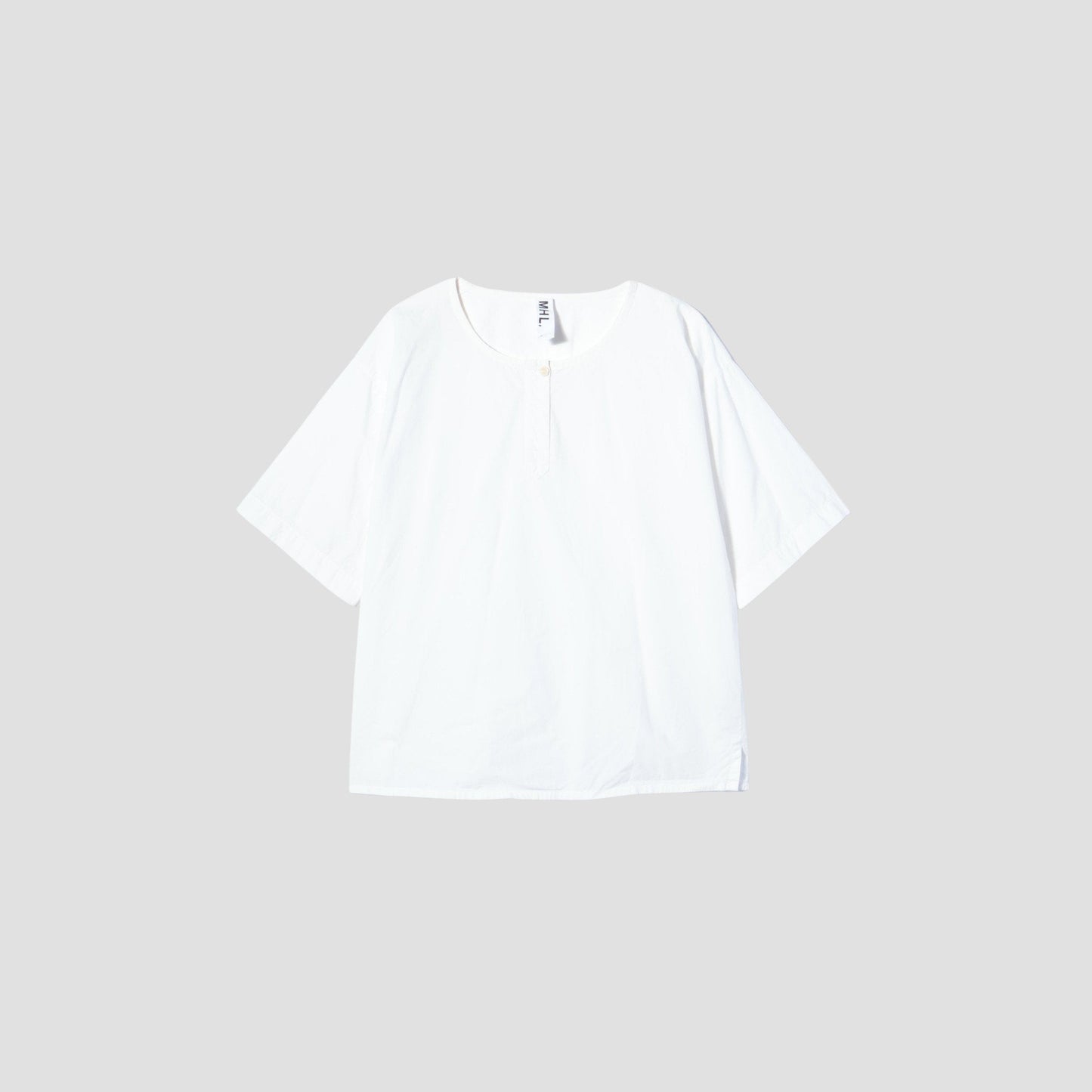COTTON SLUB POPLIN SHIRT