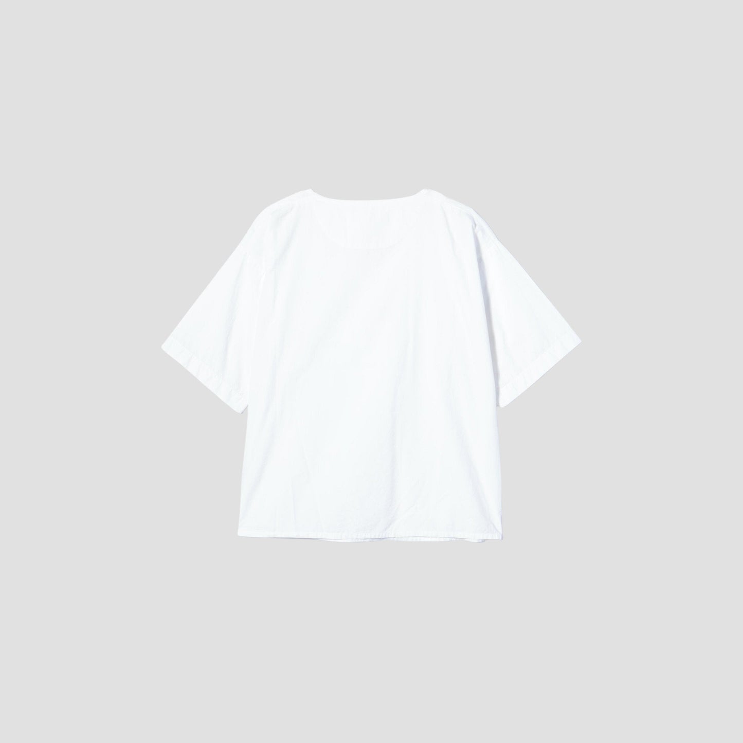 COTTON SLUB POPLIN SHIRT