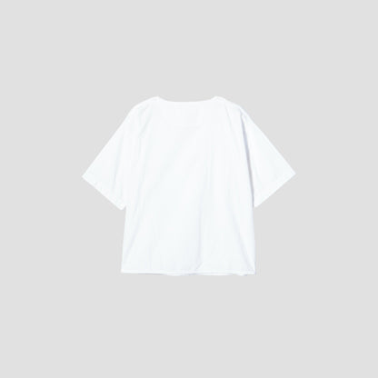 COTTON SLUB POPLIN SHIRT