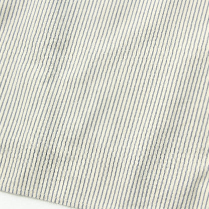 COTTON WOOL STRIPE SHIRT
