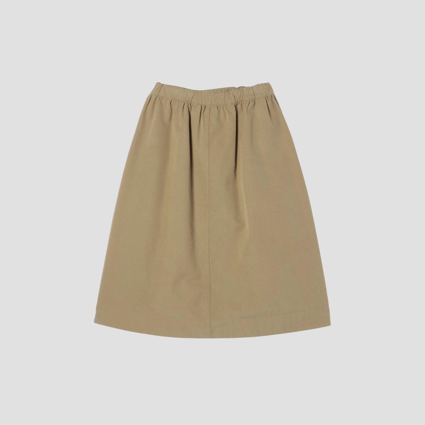 COTTON WOOL CANVAS SKIRT