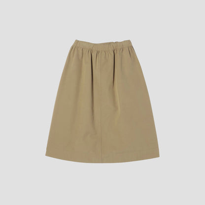 COTTON WOOL CANVAS SKIRT