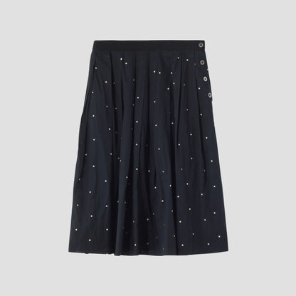 SPOT PRINT BATISTE SKIRT