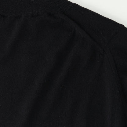 SHORT SLEEVE TURTLE NECK KNIT