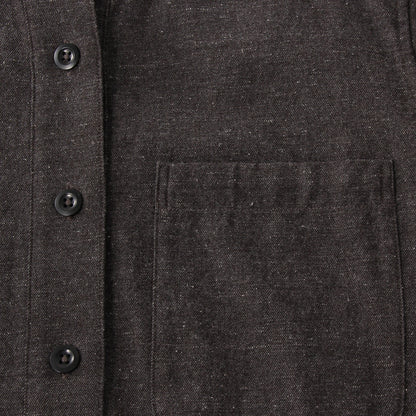 WOOL COTTON TWILL DRESS