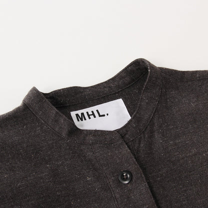 WOOL COTTON TWILL DRESS