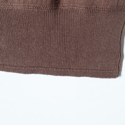 FINE SLUB COTTON LINEN KNIT