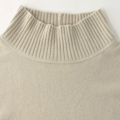 FELTED ROUGH WOOL KNIT