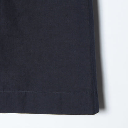 COTTON LINEN SILK POPLIN DRESS