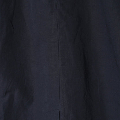 COTTON LINEN SILK POPLIN DRESS