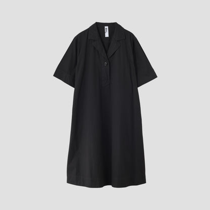 SUPERFINE COTTON TWILL DRESS