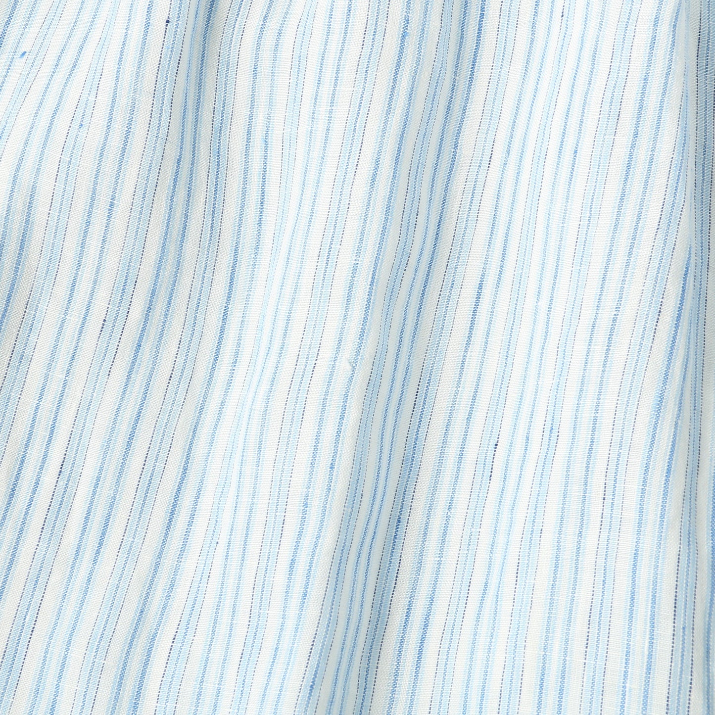 BLUE STRIPE LINEN SKIRT