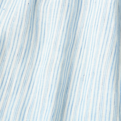 BLUE STRIPE LINEN SKIRT