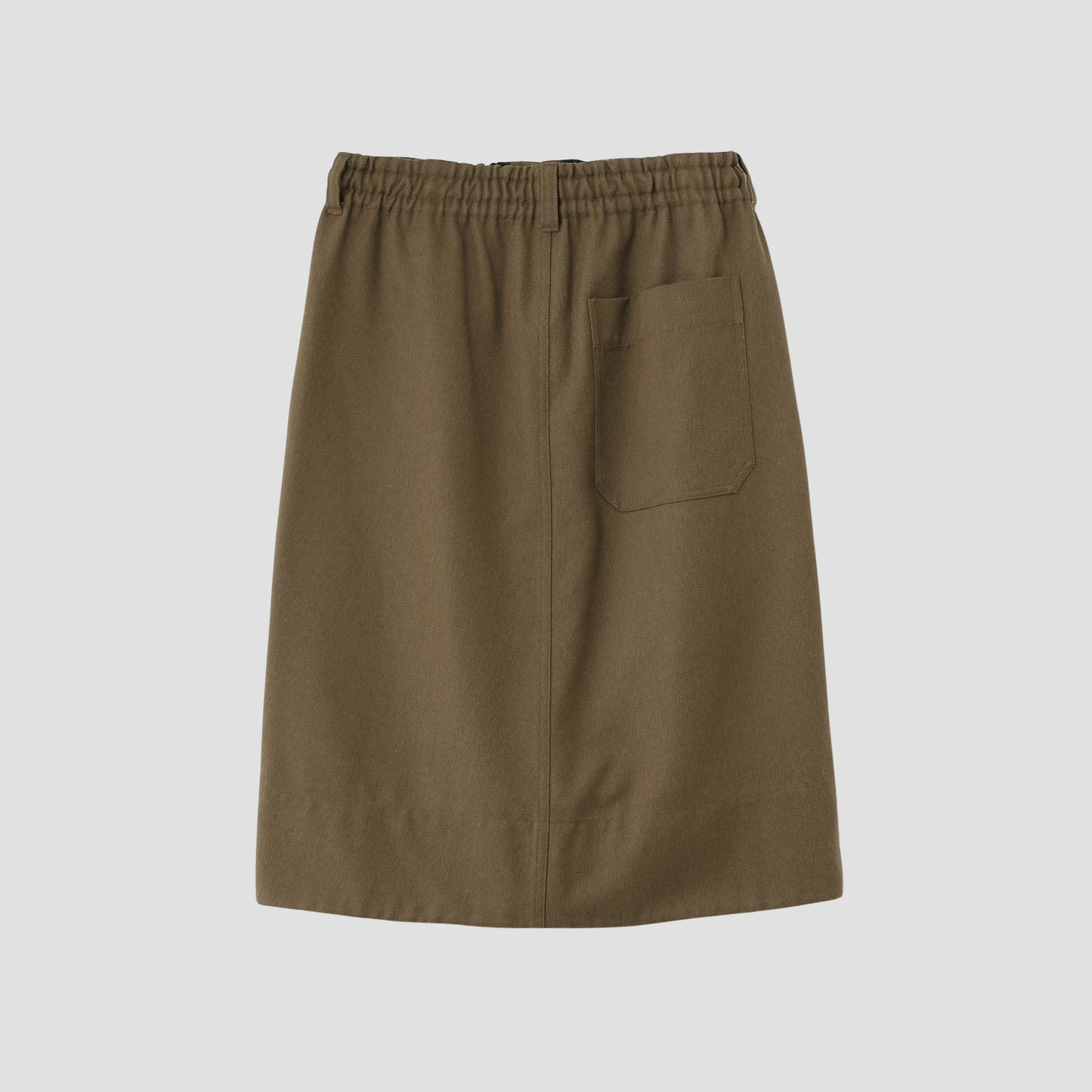 WOOL COTTON DRILL SKIRT